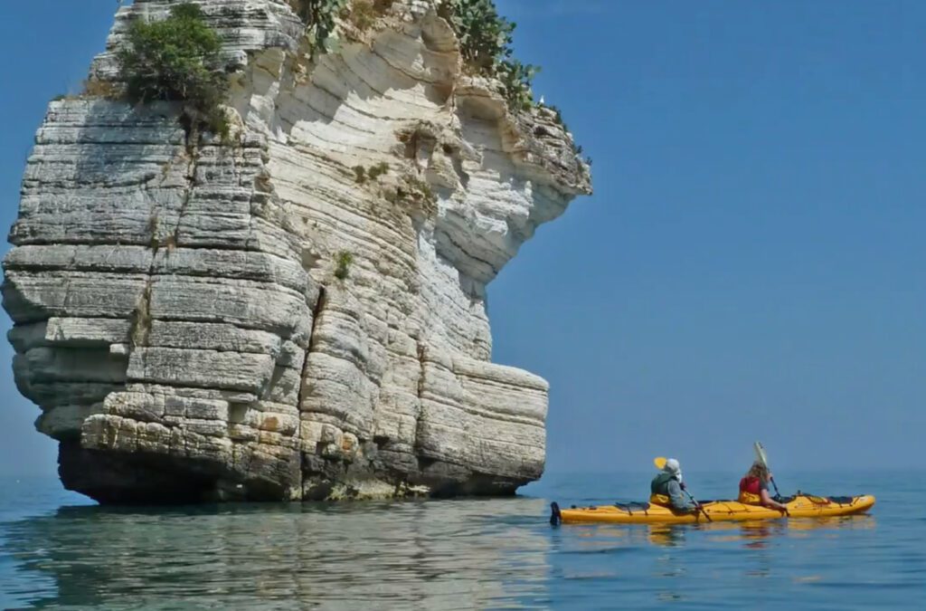Gargano vacanza kayaking